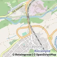 Mapa Roccavione