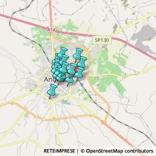Mappa Via Sofia, 76123 Andria BT, Italia (1.11)