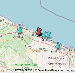 Mappa Via della Comunità Europea, 76011 Bisceglie BT, Italia (6.02833)