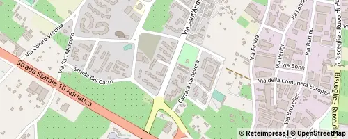 Mappa Bisceglie