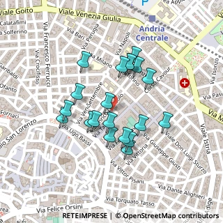 Mappa Corso Cavour, 70031 Andria BT, Italia (0.201)