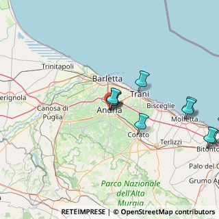 Mappa Via Enrico Dandolo, 76123 Andria BT, Italia (20.90636)