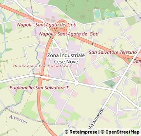 Mappa Via sp sannio alifano sn, 82030 San Salvatore Telesino BN, Italia (0.28077)