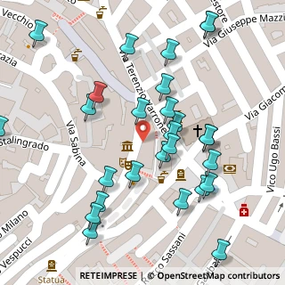 Mappa Piazza Martiri 23 Maggio, 76012 Canosa di Puglia BT, Italia (0.07037)
