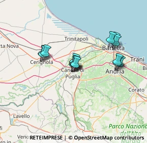 Mappa Via Legnano, 76012 Canosa di Puglia BT, Italia (11.84714)