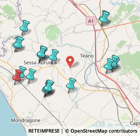 Mappa Via Aldo Moro, 81037 Sessa Aurunca CE, Italia (9.957)