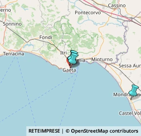 Mappa Lungomare Giovanni Caboto, 04024 Gaeta LT, Italia (48.38)