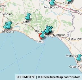 Mappa Lungomare Giovanni Caboto, 04024 Gaeta LT, Italia (19.30105)