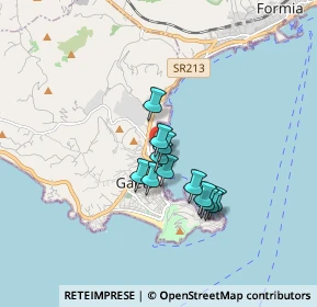 Mappa Lungomare Giovanni Caboto, 04024 Gaeta LT, Italia (1.25583)