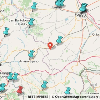 Mappa Via Ludovico Ariosto, 71020 Panni FG, Italia (32.9215)