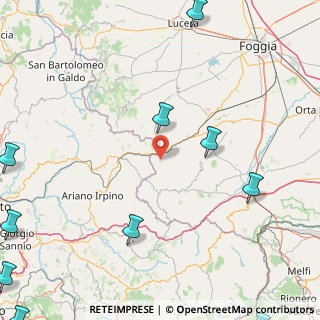 Mappa Via Ludovico Ariosto, 71020 Panni FG, Italia (36.55714)