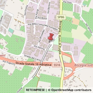 Mappa Strada del Carro, 10, 76011 Bisceglie, Barletta-Andria-Trani (Puglia)