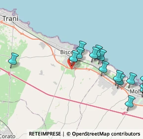 Mappa Strada Comunale Macchione, 76011 Bisceglie BT, Italia (5.21125)