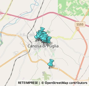 Mappa Piazza Vincenzo Sinesi, 76012 Canosa di Puglia BT, Italia (0.60333)