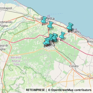 Mappa Viale Ausonia, 76123 Andria BT, Italia (4.53917)