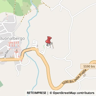 Mappa Via IV Novembre, 7, 82020 Buonalbergo, Benevento (Campania)