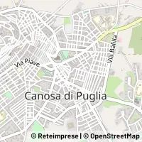 Map Canosa di Puglia