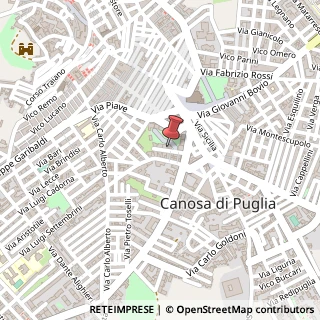 Mappa Via Duca di Genova, 10, 76012 Canosa di Puglia, Barletta-Andria-Trani (Puglia)