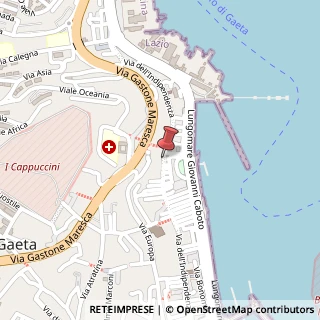 Mappa Via dell'Indipendenza, 317, 04024 Gaeta, Latina (Lazio)