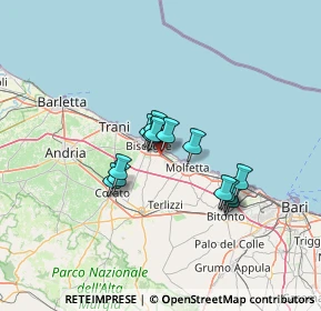 Mappa Strada Statale Adriatica, 76011 Bisceglie BT, Italia (10.37714)