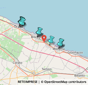 Mappa Strada Statale Adriatica, 76011 Bisceglie BT, Italia (7.58429)