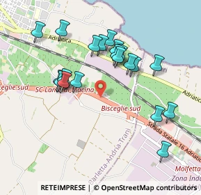 Mappa Strada Statale Adriatica, 76011 Bisceglie BT, Italia (0.997)
