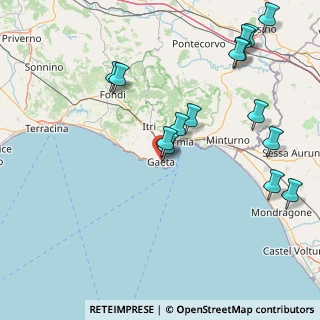 Mappa 04024 Gaeta LT, Italia (20.52533)