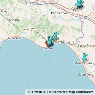 Mappa 04024 Gaeta LT, Italia (17.96545)