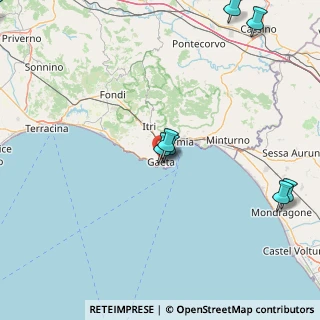Mappa 04024 Gaeta LT, Italia (30.86917)