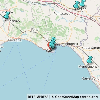 Mappa 04024 Gaeta LT, Italia (31.49357)