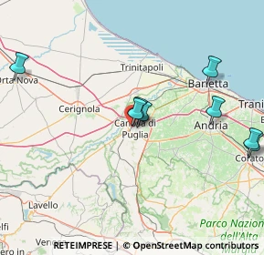 Mappa Via Generale Pianel, 76012 Canosa di Puglia BT, Italia (28.14429)