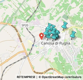 Mappa Via Generale Pianel, 76012 Canosa di Puglia BT, Italia (0.66417)
