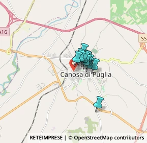 Mappa Via Generale Pianel, 76012 Canosa di Puglia BT, Italia (0.78083)