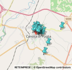 Mappa Via Montanara, 76012 Canosa di Puglia BT, Italia (0.709)