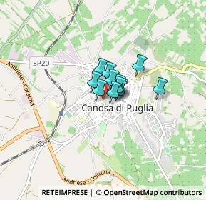 Mappa Via Montanara, 76012 Canosa di Puglia BT, Italia (0.365)