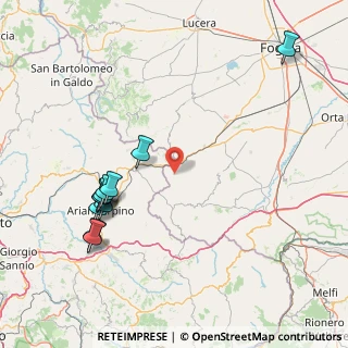 Mappa Via Fontana Vecchia, 71020 Panni FG, Italia (19.62455)