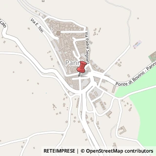 Mappa Via Romolo, 1, 71020 Panni, Foggia (Puglia)