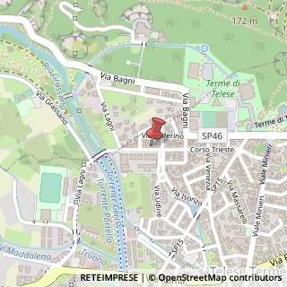 Mappa Corso Trieste, 70, 82037 Telese Terme, Benevento (Campania)