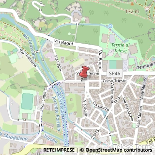 Mappa Corso Trieste, 85, 82037 Telese Terme, Benevento (Campania)