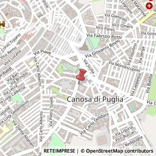 Mappa Via M. R. Imbriani, 21, 76012 Canosa di Puglia, Barletta-Andria-Trani (Puglia)