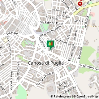 Mappa Via John Fitzgerald Kennedy, 57, 76012 Canosa di Puglia, Barletta-Andria-Trani (Puglia)