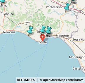 Mappa 04024 Gaeta LT, Italia (42.839)