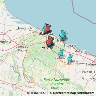 Mappa Via Alessandro Volta, 76123 Andria BT, Italia (8.32722)