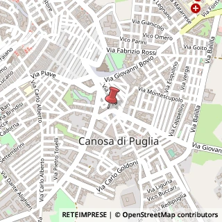 Mappa Piazza Terme, 18, 76012 Canosa di Puglia, Barletta-Andria-Trani (Puglia)