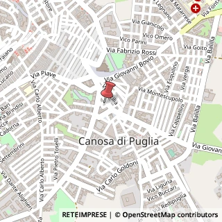 Mappa Via John Fitzgerald Kennedy, 18, 76012 Canosa di Puglia, Barletta-Andria-Trani (Puglia)