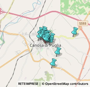 Mappa Via Sicilia, 76012 Canosa di Puglia BT, Italia (0.6645)