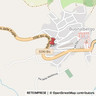 Mappa Via Pasquale Panari, 14, 82020 Buonalbergo, Benevento (Campania)