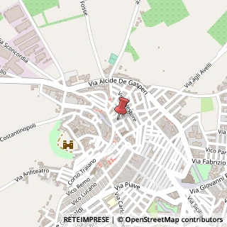 Mappa Via Giuseppe Mazzini,  9, 71046 Canosa di Puglia, Barletta-Andria-Trani (Puglia)