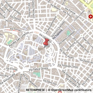 Mappa Piazza Vittorio Emanuele II, 15, 76123 Andria, Barletta-Andria-Trani (Puglia)