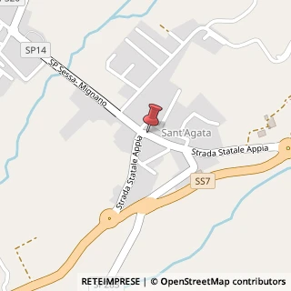 Mappa Strada Statale Appia, 3, 81037 Sessa Aurunca, Caserta (Campania)